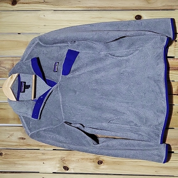 Patagonia Gray Snap Sweater - Picture 2 of 6